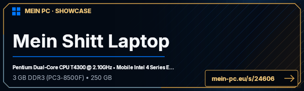 PC-Showcase Mein Shitt Laptop von xxblacktimesxx auf MEIN PC