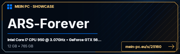 PC-Showcase ARS-Forever von Sparco auf MEIN PC