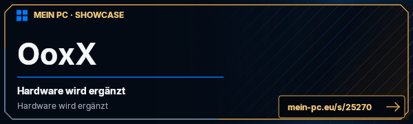 PC-Showcase OoxX von oooskrrr auf MEIN PC
