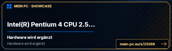 PC-Showcase Intel(R) Pentium 4 CPU 2.53GHz von IMBAlancex3 auf MEIN PC