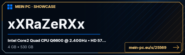 PC-Showcase xXRaZeRXx von xXRaZeRXx auf MEIN PC