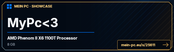 PC-Showcase MyPc<3 von danyyy0 auf MEIN PC
