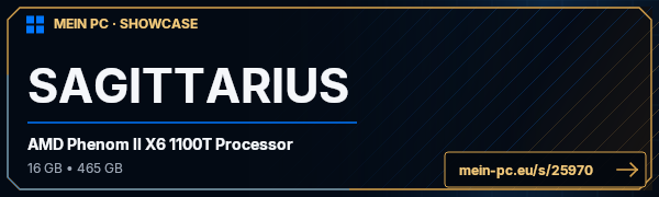 PC-Showcase SAGITTARIUS von ScOrNi auf MEIN PC