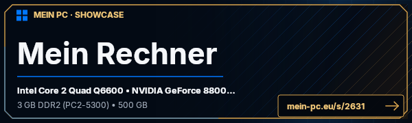 PC-Showcase Mein Rechner von Maddin90 auf MEIN PC
