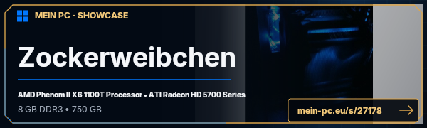 PC-Showcase Zockerweibchen von R0X0R auf MEIN PC
