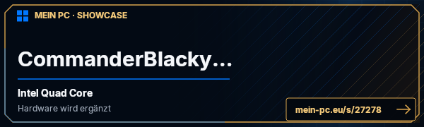 PC-Showcase CommanderBlackyyy von CommanderBlacky auf MEIN PC