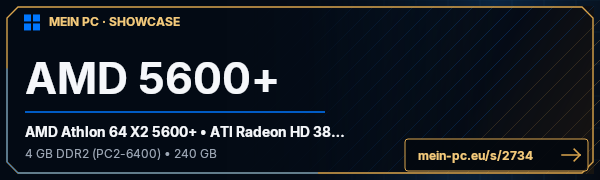 PC-Showcase AMD 5600+ von null0nix auf MEIN PC