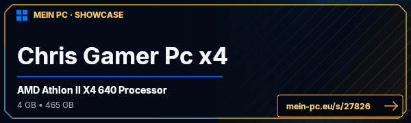 PC-Showcase Chris Gamer Pc x4 von [GA]Rockstar auf MEIN PC