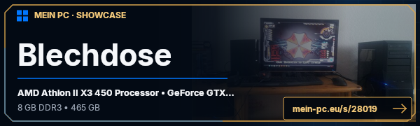 PC-Showcase Blechdose von Classic19961 auf MEIN PC