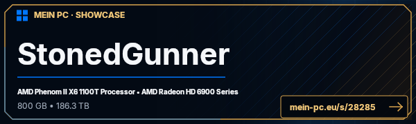 PC-Showcase StonedGunner von StonedGunner auf MEIN PC
