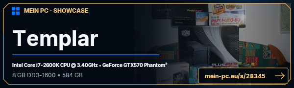 PC-Showcase Templar von MadCat1381 auf MEIN PC