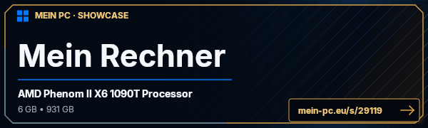 PC-Showcase Mein Rechner von Axt Boy auf MEIN PC