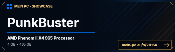 PC-Showcase PunkBuster von Mücke auf MEIN PC
