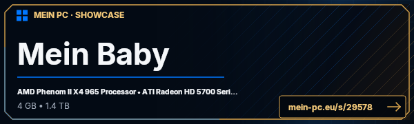 PC-Showcase Mein Baby von DeMoNiC_ToY auf MEIN PC