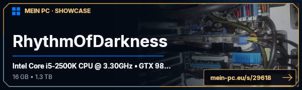 PC-Showcase RhythmOfDarkness von Live auf MEIN PC