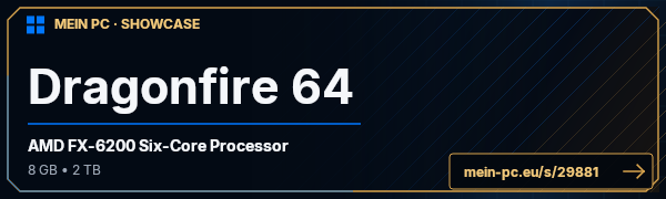 PC-Showcase Dragonfire 64 von Dragonfire64 auf MEIN PC