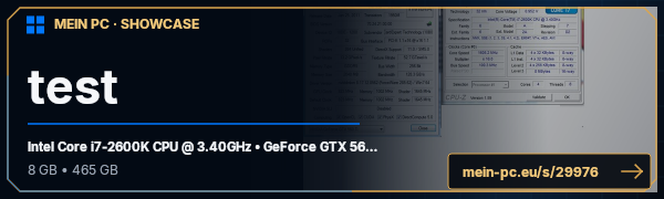 PC-Showcase test von 19warpig89 auf MEIN PC