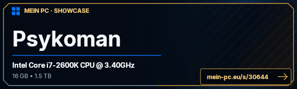 PC-Showcase Psykoman von Psykoman auf MEIN PC