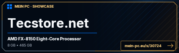 PC-Showcase Tecstore.net von hishem16 auf MEIN PC