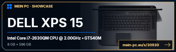 PC-Showcase DELL XPS 15 von Basler3 auf MEIN PC