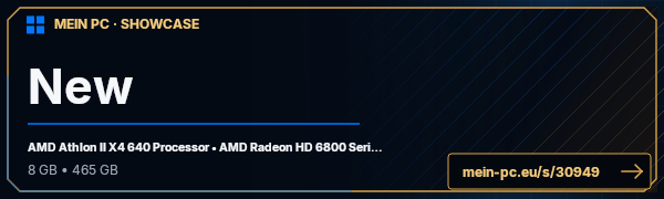 PC-Showcase New von Tyczka ;D auf MEIN PC