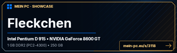 PC-Showcase Fleckchen von Fleckihund auf MEIN PC