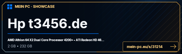 PC-Showcase Hp t3456.de von EpiC-Sh0T auf MEIN PC