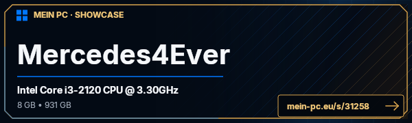 PC-Showcase Mercedes4Ever von Mercedes4Ever auf MEIN PC