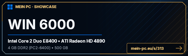 PC-Showcase WIN 6000 von BluackShadow auf MEIN PC