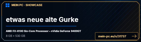 PC-Showcase etwas neue alte Gurke von Kasura auf MEIN PC