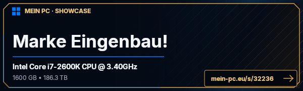 PC-Showcase Marke Eingenbau! von AddiLikeMc auf MEIN PC