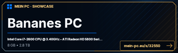 PC-Showcase Bananes PC von Simon30xxx auf MEIN PC