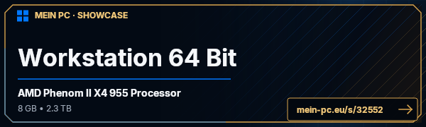 PC-Showcase Workstation 64 Bit von Ssssstevieee auf MEIN PC