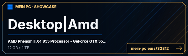 PC-Showcase Desktop|Amd von Crosant auf MEIN PC