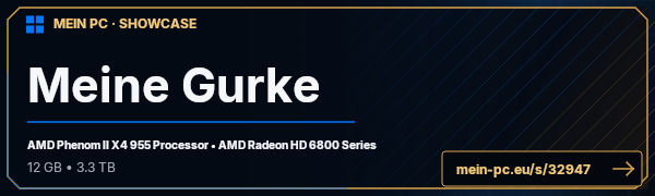 PC-Showcase Meine Gurke von LimiterGer auf MEIN PC