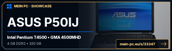 PC-Showcase ASUS P50IJ von che-78 auf MEIN PC