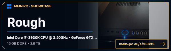 PC-Showcase Rough von bl4cky auf MEIN PC