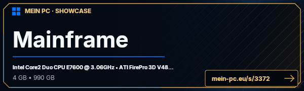 PC-Showcase Mainframe von Hellfire-Zero auf MEIN PC