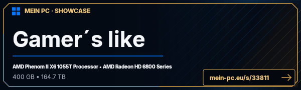 PC-Showcase Gamer´s like von Benja96 auf MEIN PC