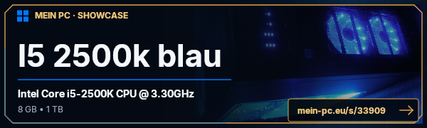 PC-Showcase I5 2500k blau von trancemusic auf MEIN PC