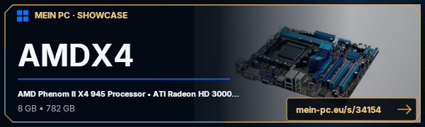 PC-Showcase AMDX4 von Nogaro auf MEIN PC