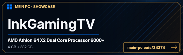 PC-Showcase InkGamingTV von InkGamingTV auf MEIN PC