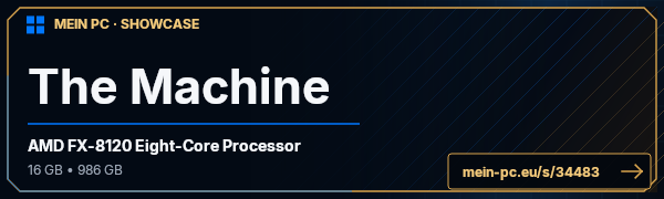 PC-Showcase The Machine von pyro202 auf MEIN PC