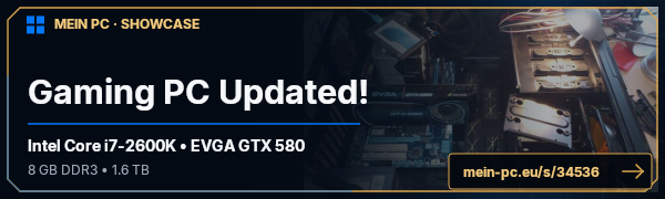 PC-Showcase Gaming PC Updated! von souuul22 auf MEIN PC
