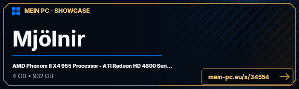 PC-Showcase Mjölnir von Aerocool auf MEIN PC