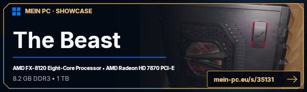 PC-Showcase The Beast von TheVision auf MEIN PC