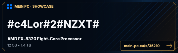 PC-Showcase #c4Lor#2#NZXT# von c4Lor auf MEIN PC
