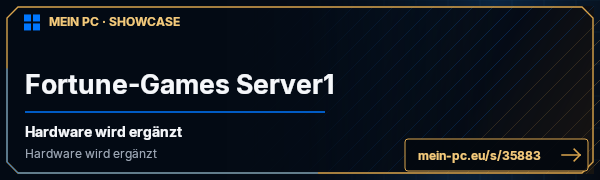 PC-Showcase Fortune-Games Server1 von Chrisobo auf MEIN PC