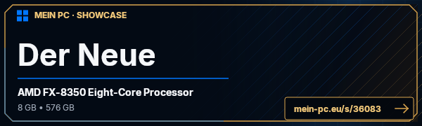 PC-Showcase Der Neue von nanchang auf MEIN PC
