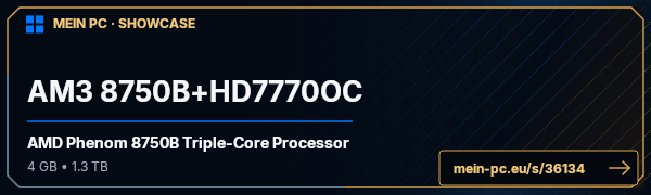 PC-Showcase AM3 8750B+HD7770OC von null0nix auf MEIN PC
